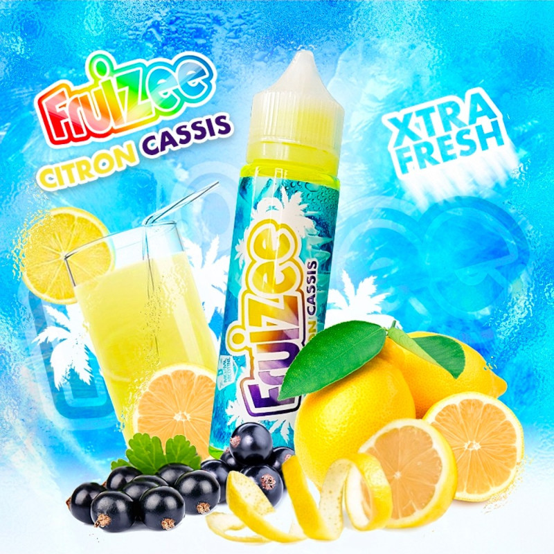 Citron Cassis 50ml - Fruizee by ELIQUID France