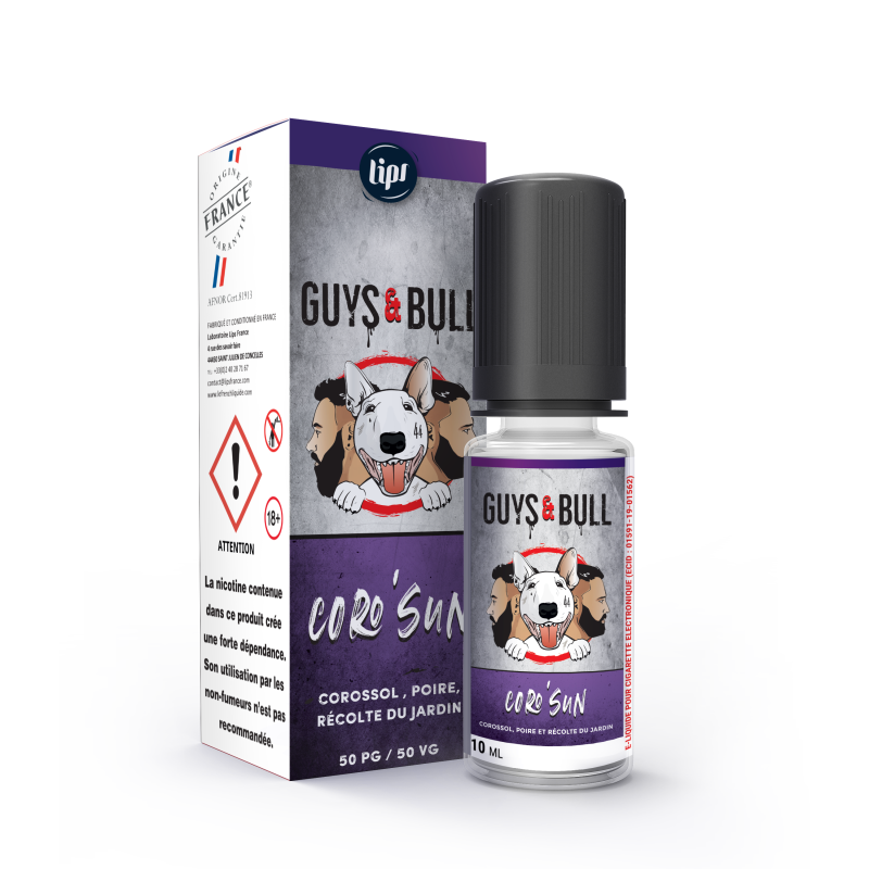 Guys & Bull: Coro'Sun 10ml - Le French Liquide