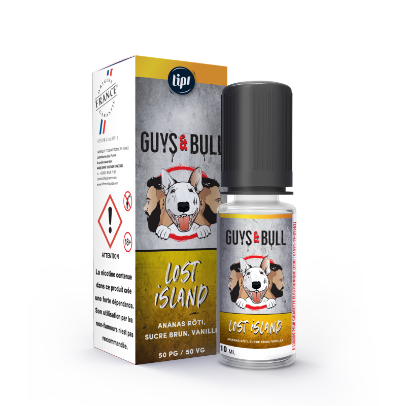 Guys & Bull: Lost Island 10ml - Le French Liquide