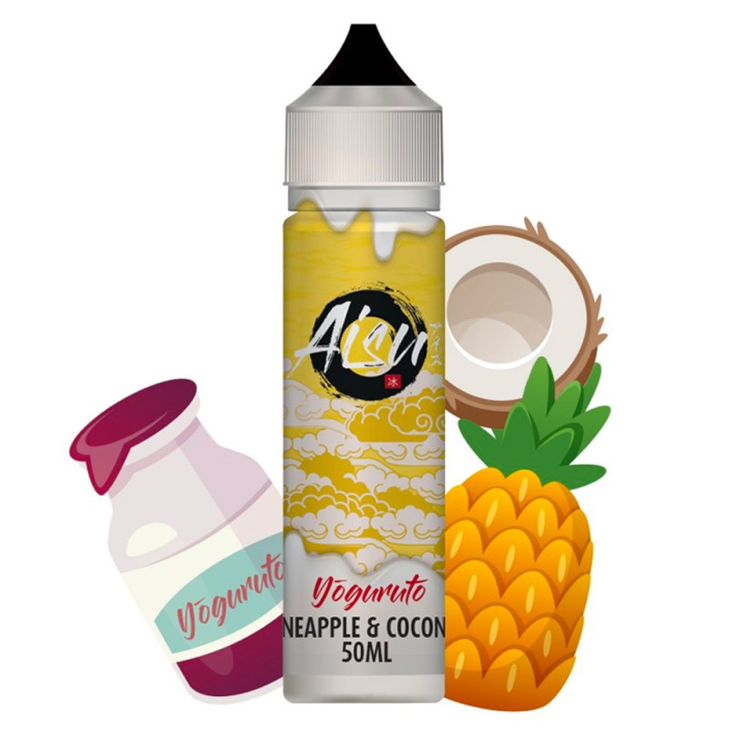 AISU Yoguruto - Pineapple & Coconut 50ml