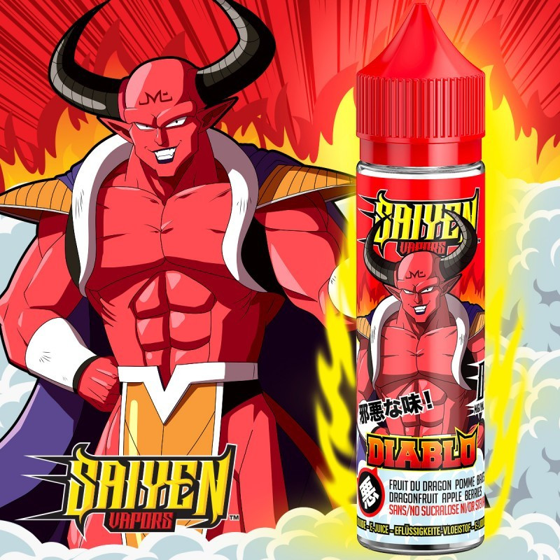 Saiyen Diablo 50ml - Saiyen Vapors by Swoke