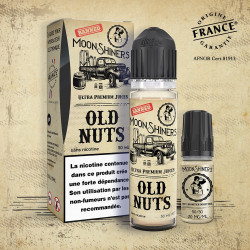 Moon Shiners: Old Nuts 60ml Easy2Shake - Le French Liquide