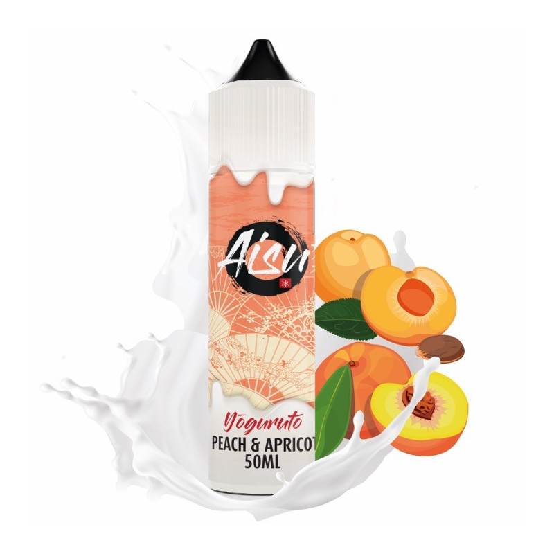 AISU Yoguruto - Peach & Apricot 50ml