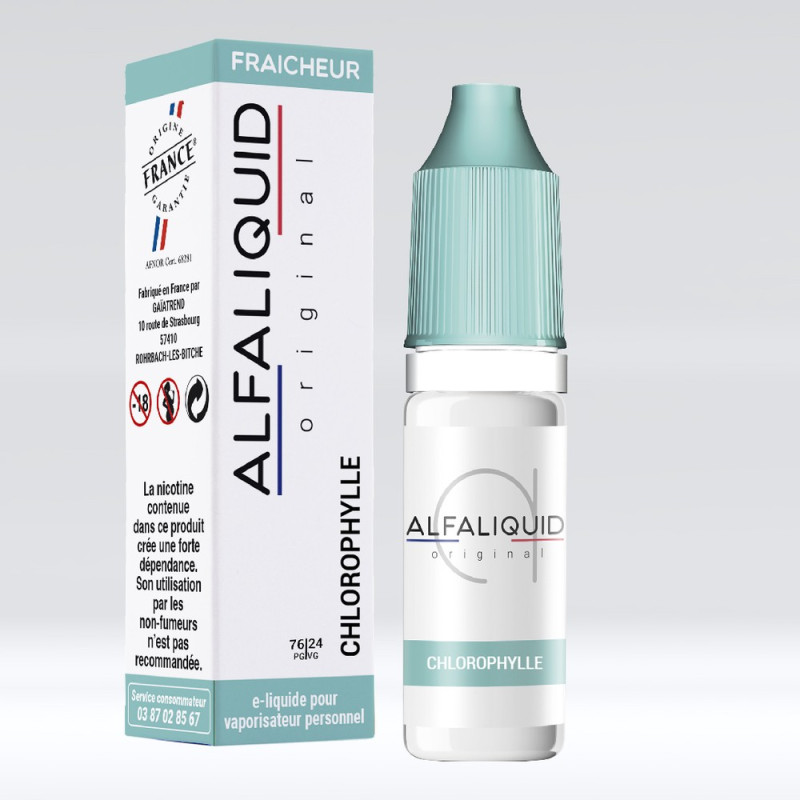 Chlorophylle 10ml - Alfaliquid Fraicheur