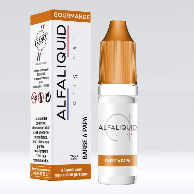 Barbe À Papa 10ml - Alfaliquid Gourmandes