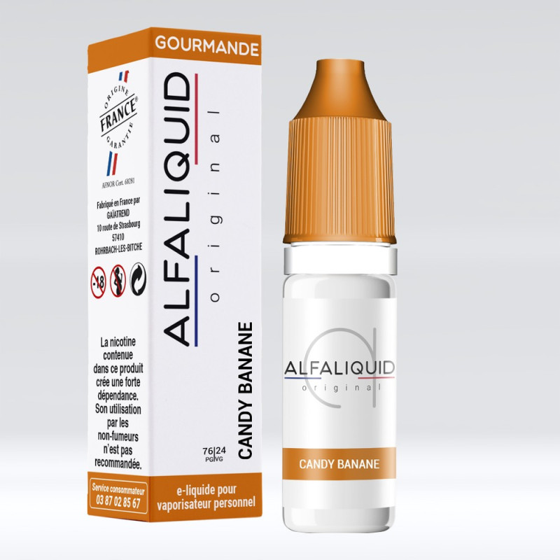 Candy Banane 10ml - Alfaliquid Gourmandes