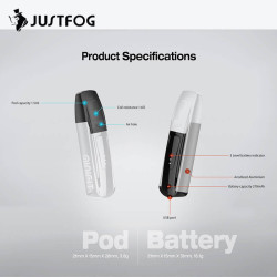 Kit MiniFit 370mAh - Justfog