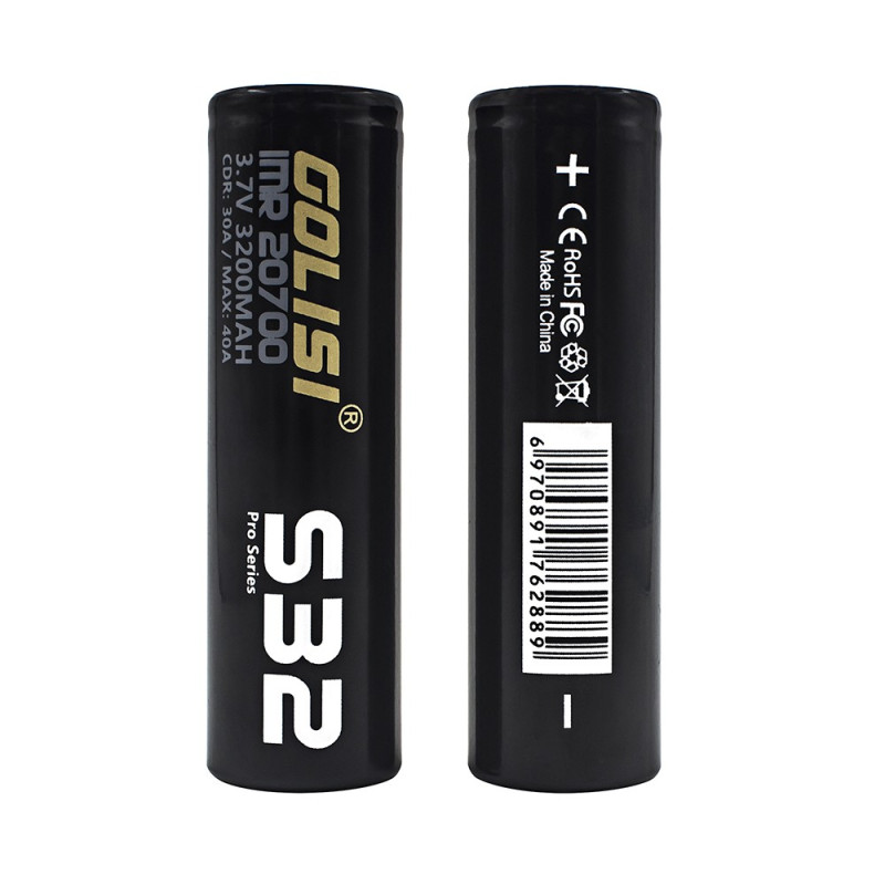 Accu S32 20700 3200mAh 35A (Boite de 2) - Golisi