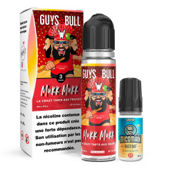 Guys & Bull: Crazy Tarte aux Fraises 60ml Easy2Shake - Le French Liquide