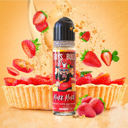 Guys & Bull: Crazy Tarte aux Fraises 60ml Easy2Shake - Le French Liquide