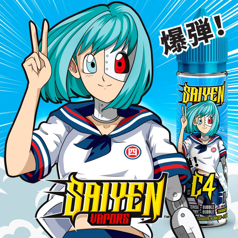 Saiyen C4 50ml - Saiyen Vapors by Swoke