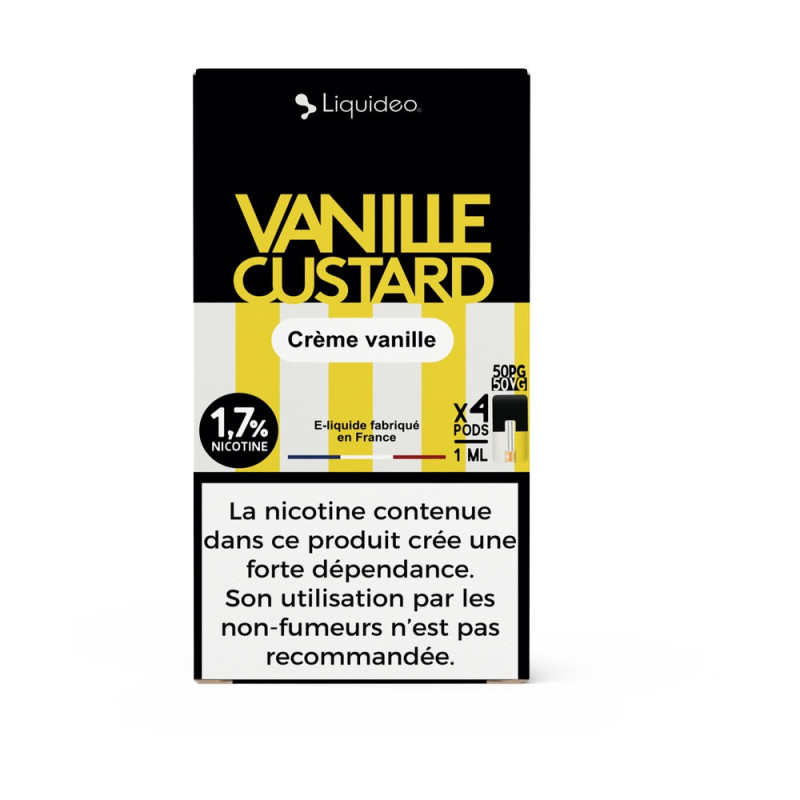 Wpod Vanille Custard (x4) - Liquideo