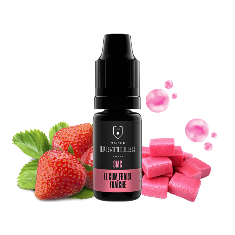 Le Gum Fraise Fraiche 10ml - Maison Distiller