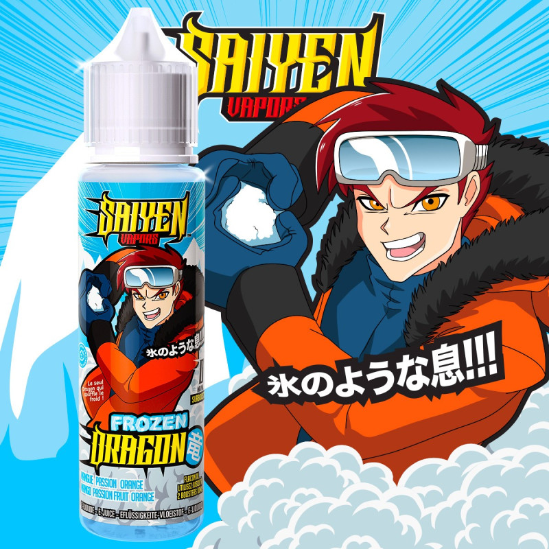 Frozen Dragon 50ml - Saiyen Vapors by Swoke