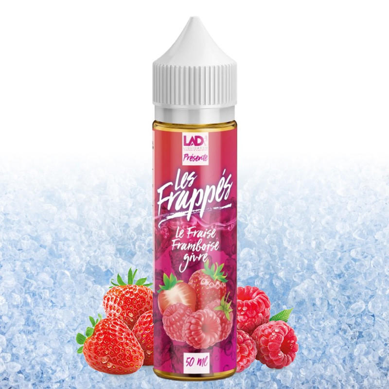 Le Fraise Framboise Givré 50ml - Les Frappés by Liquidarom