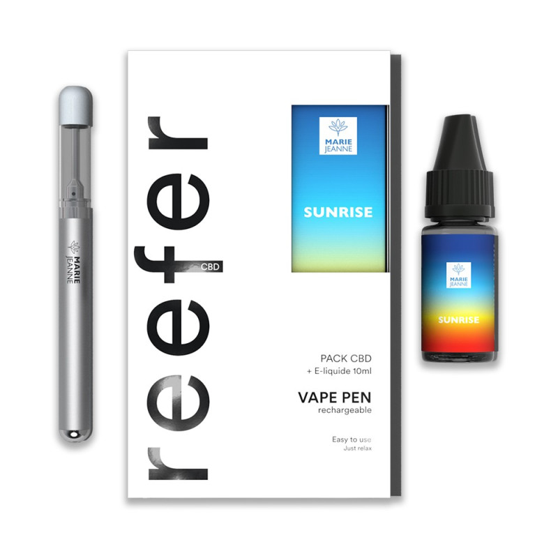 Pack Vape Pen REEFER Sunrise - Marie Jeanne