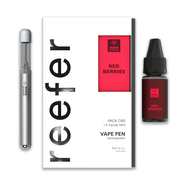 Pack Vape Pen REEFER Red Berries - Marie Jeanne