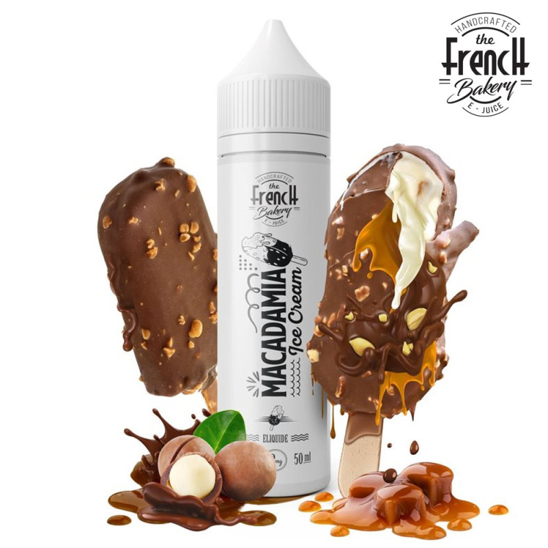 Macadamia Ice Cream 50ml - French Bakery