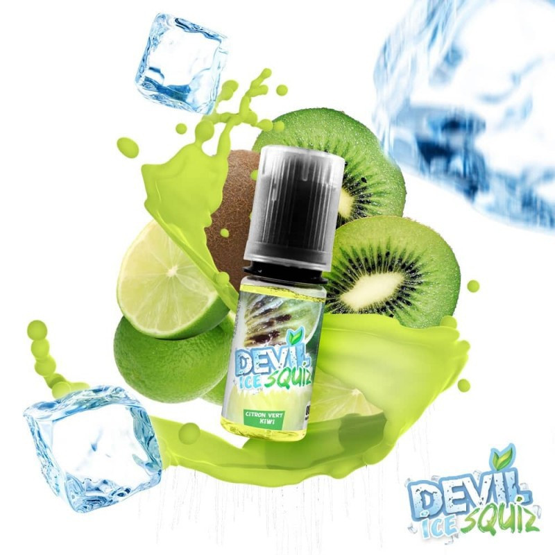 Devil Ice Squiz : Citron vert Kiwi 10ml - Avap