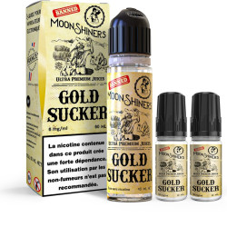 Moon Shiners: Gold Sucker 60ml Easy2Shake - Le French Liquide