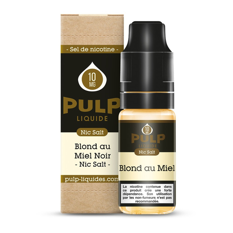 Blond au Miel Noir 10ml - PULP Nic Salt