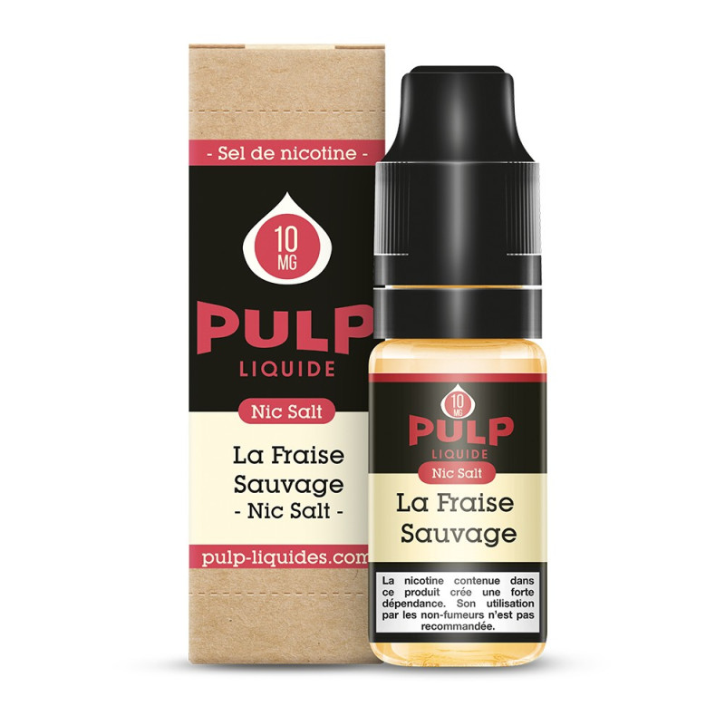 La Fraise Sauvage 10ml - PULP Nic Salt