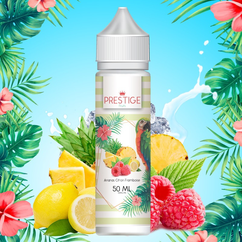 Ananas Citron Framboise 50ml - Prestige Fruits