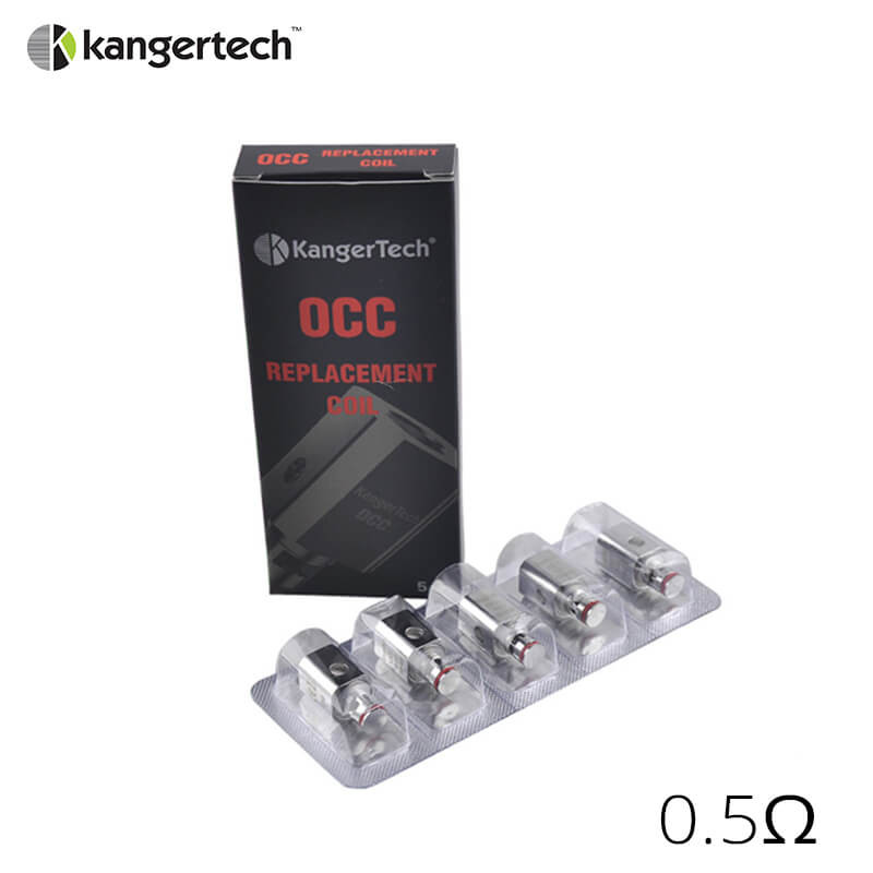 Résistances verticales OCC pour Subtank (5pcs) - Kangertech