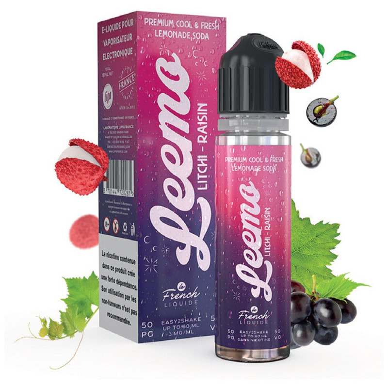 Litchi Raisin 60ml Easy2Shake - Leemo by Le French Liquide