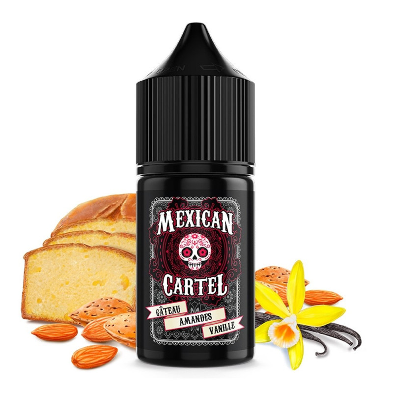 Concentré Gateau Amandes Vanille 30ml - Mexican Cartel