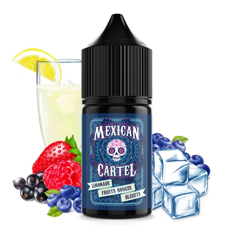 Concentré Limonade Fruits Rouges Bleuets 30ml - Mexican Cartel