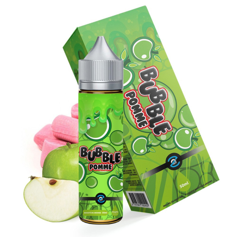 Bubble Juice Pomme 50ml - Aromazon