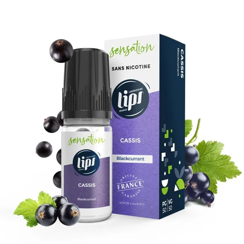 Cassis 10ml - Sensation by Le French Liquide