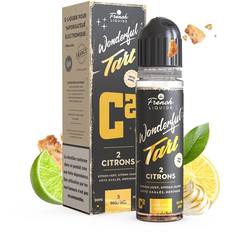 Deux citrons 60ml - Wonderful Tart by Le French Liquide