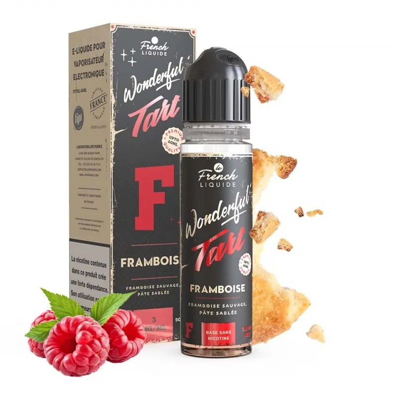 Wonderful Tart Framboise 60ml - Le French Liquide