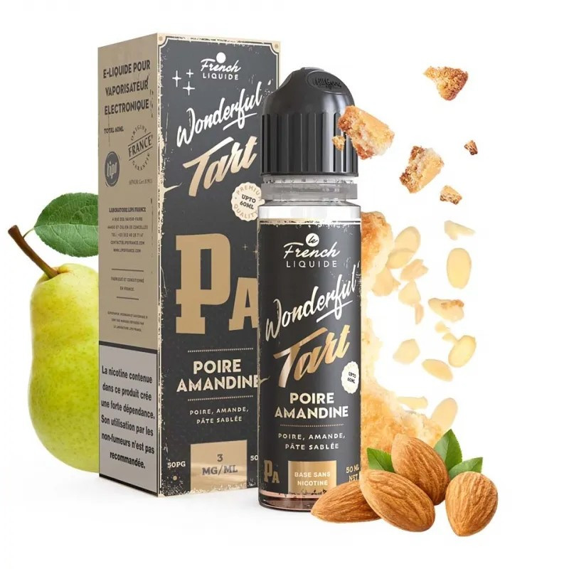 Poire amandine 60ml - Wonderful Tart by Le French Liquide