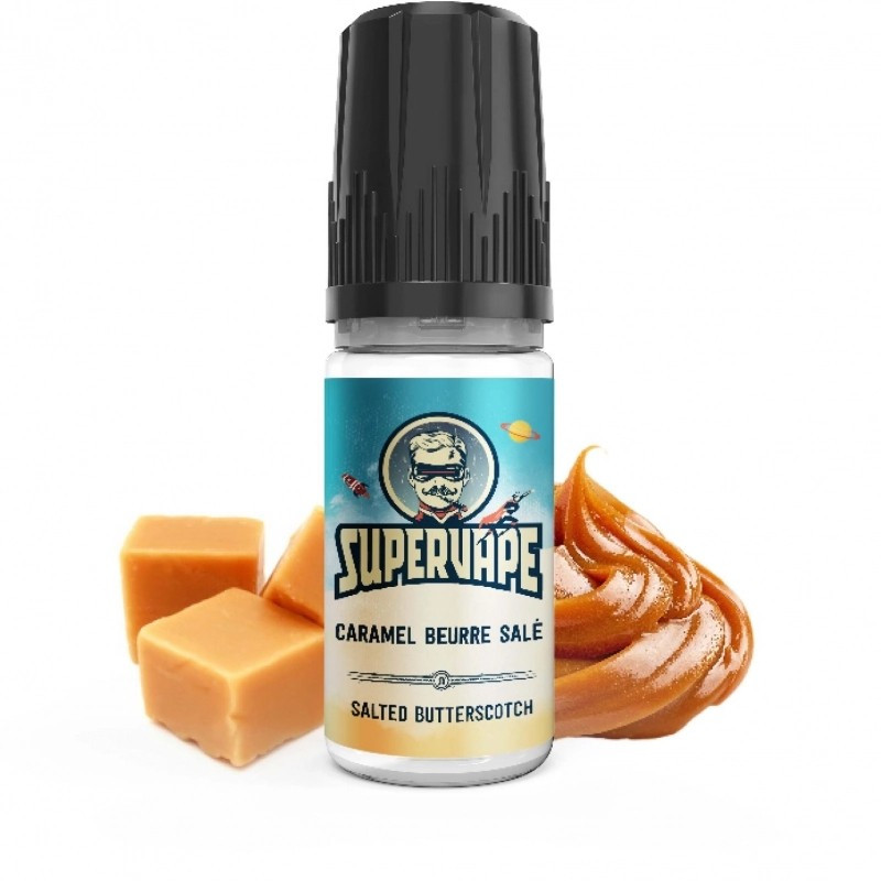 Concentré Caramel beurre salé 10ml - SuperVape by Le French Liquide