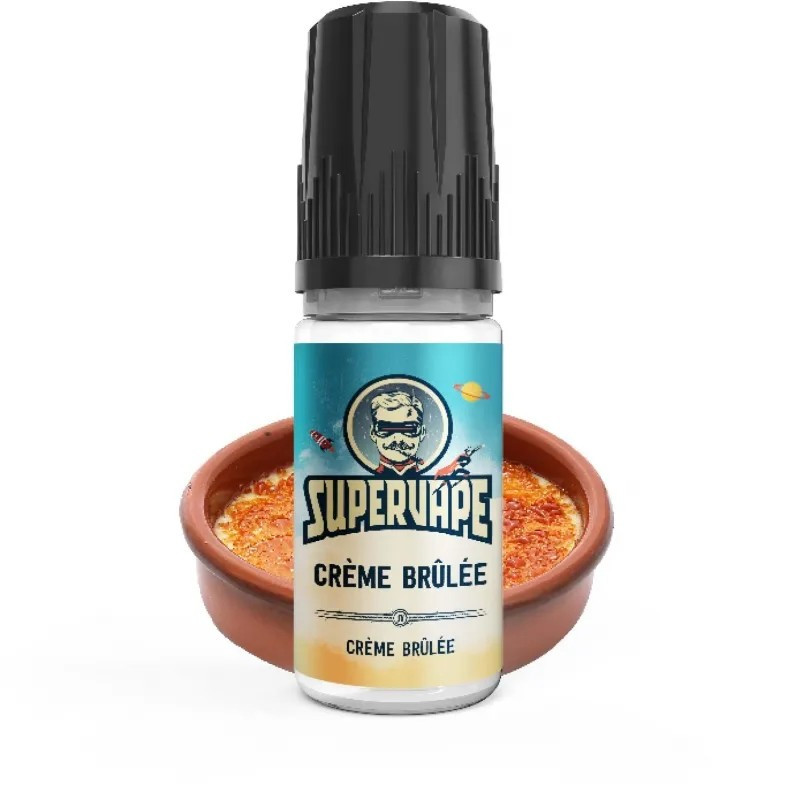 Concentré Crème brûlée 10ml - SuperVape by Le French Liquide