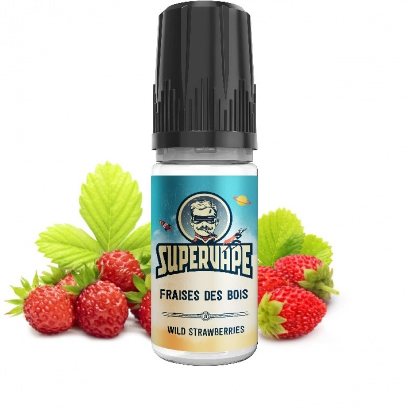 Concentré Fraise des bois 10ml - SuperVape by Le French Liquide