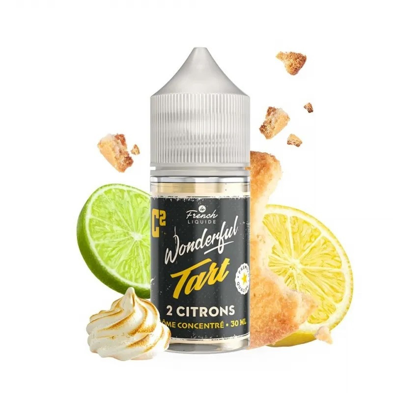 Concentré Deux Citrons 30ml - Wonderful Tart by Le French Liquide