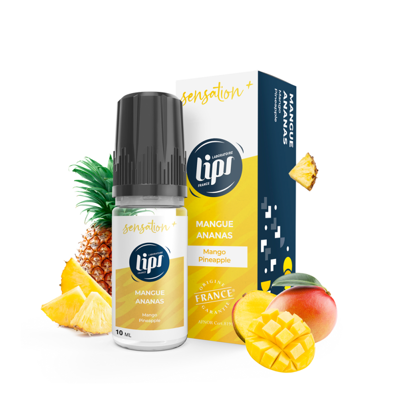 Mangue Ananas 10ml - Sensation by Le French Liquide