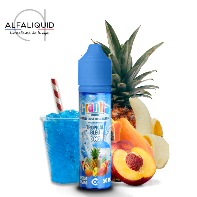 Tropical Bleu 50ml - Alfaliquid Granita