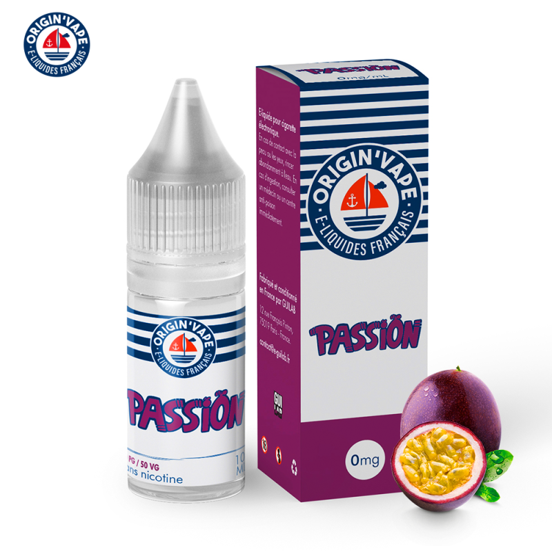 Passion 10ml (Boite de 10) - Origin'vape