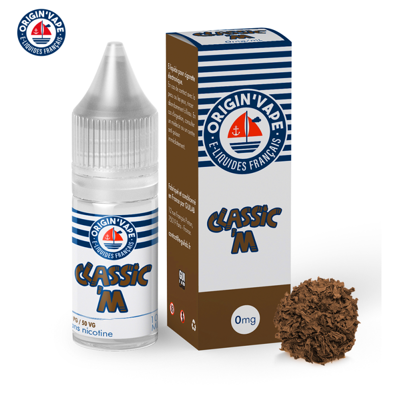 Classic M 10ml (Boite de 10) - Origin'vape