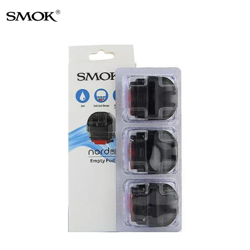 Cartouche sans résistance Nord 5 5ml (3pcs) - Smok