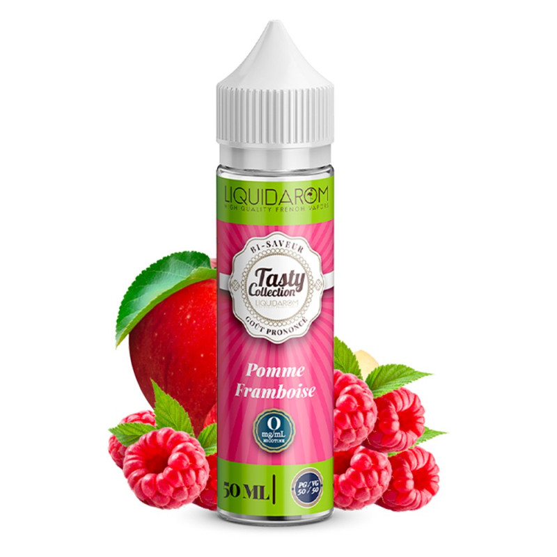 Pomme Framboise 50ml - Tasty by Liquidarom