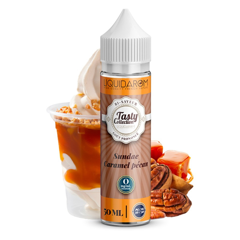 Sundae Caramel Pecan 50ml - Liquidarom