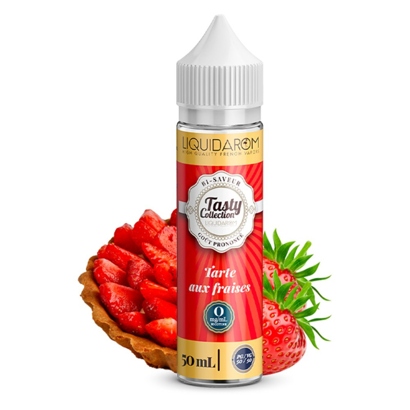 Tarte aux Fraises 50ml - Tasty by Liquidarom