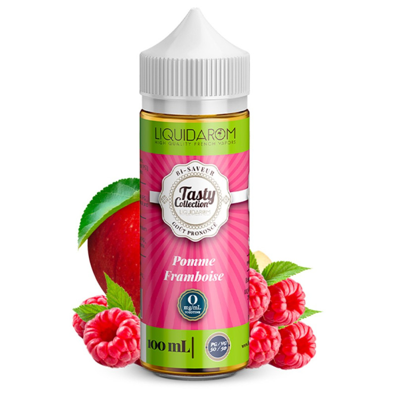 Pomme Framboise 100ml - Tasty by Liquidarom