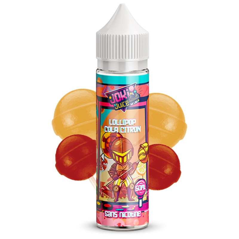 Lollipop Cola Citron 50ml - Joki juice by Liquidarom